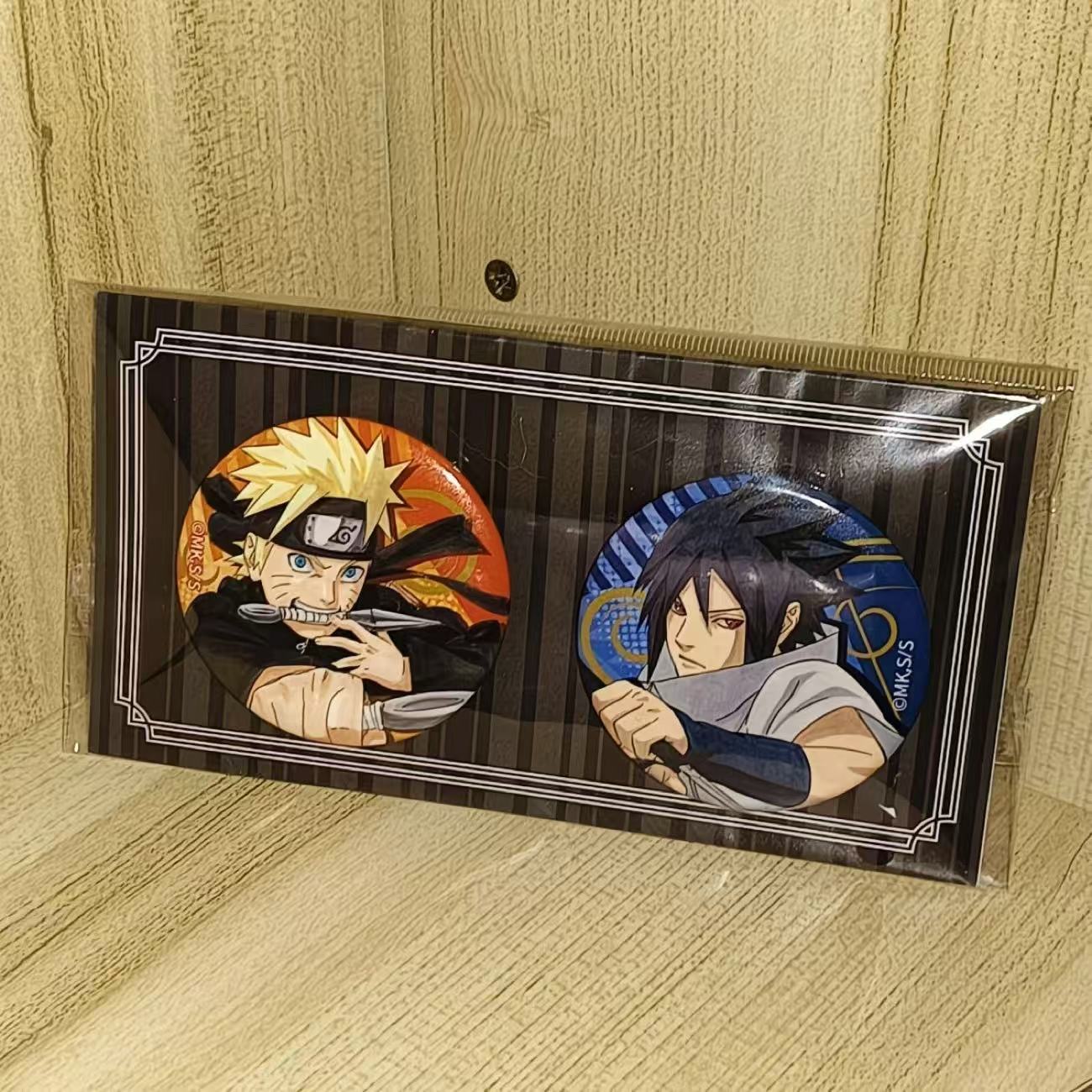 火影忍者鸣人佐助成田机场徽章