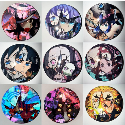 日谷鬼灭之刃童磨猗窝座原画吧唧