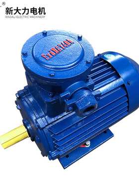 YBFBX5粉尘气体复合防爆电机卧式立式防爆电机CT5国标电机新大力