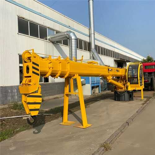 厂家折臂吊 码头用货船港口克令吊 海上货物搬运小型船吊起重机