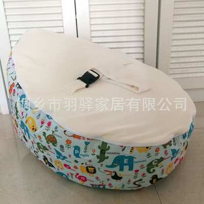加工订做婴儿豆袋床儿童豆袋沙发 婴儿懒人沙发豆袋套doomoo seat