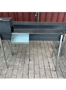 加厚商用烧烤炉大排档摆摊炉子自行车烤串炉野外陆运烧烤架烤肉炉