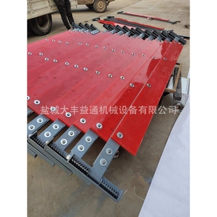 B1000mm一字型空段清扫器 1200mm一道聚氨酯清扫器