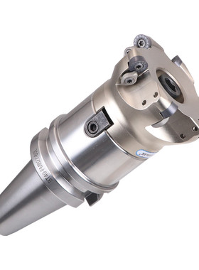 数控铣刀盘加硬白色1204刀片加工中心R6开粗R5圆鼻面铣刀盘毛刀头