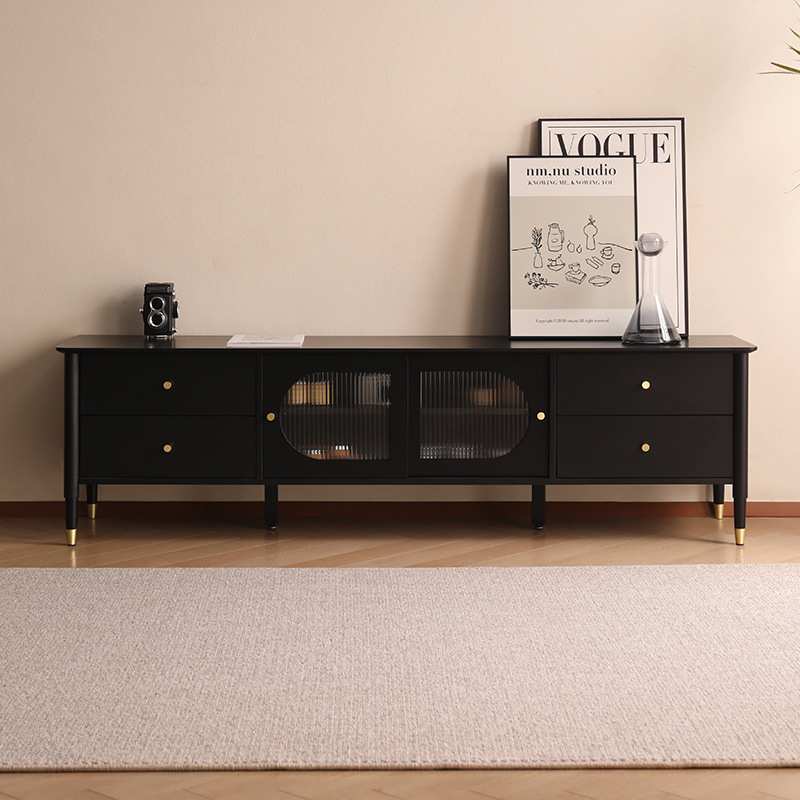 曙光电视柜 实木电视柜简约现代小户型客厅地柜法式轻新品