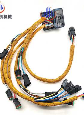 挖掘机配件适用E325C发动机线束3126B发动机喷油嘴线路195-7336