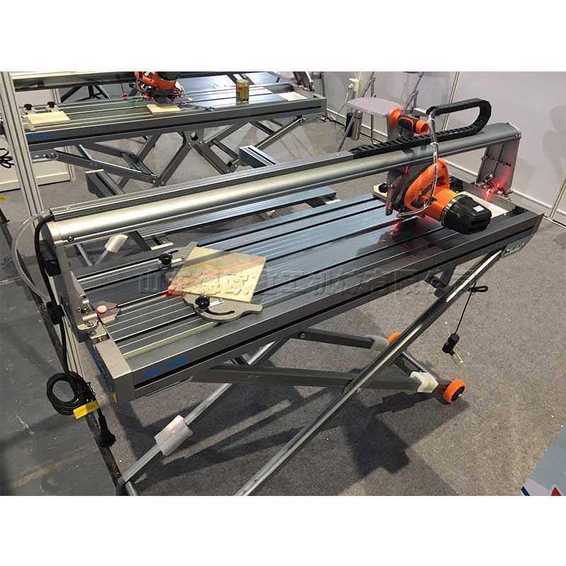 大理石微晶石切割机 家装施工设备 带水无尘循环六棱角倒角机