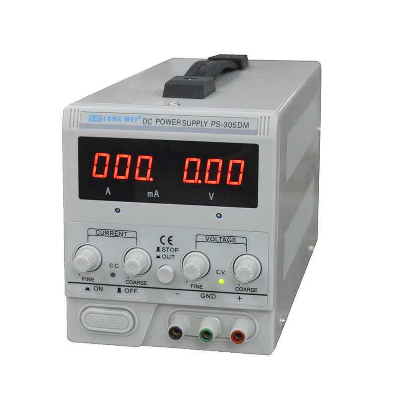 龙威PS-305DM可调线性直流稳压电源30V/5A带毫安显示高精度电源