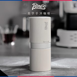 咖啡豆研磨机o器电动磨豆机钢o芯B便携粉in磨豆机c磨家用小型