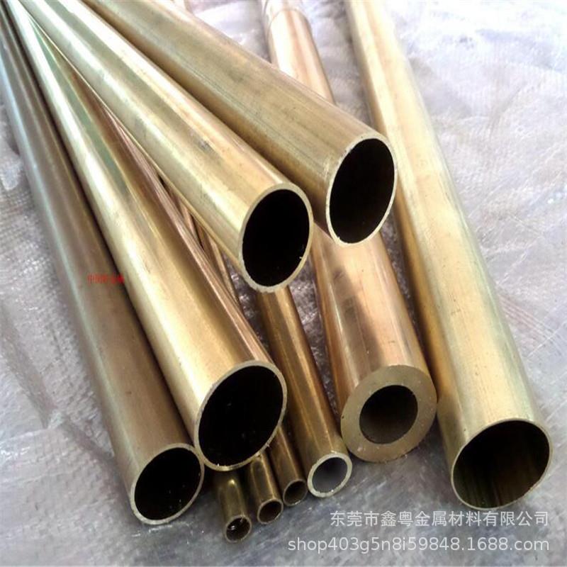 H59厚壁黄铜管 H62黄铜套管 锡青铜管 铝青铜管 h65黄铜毛细管