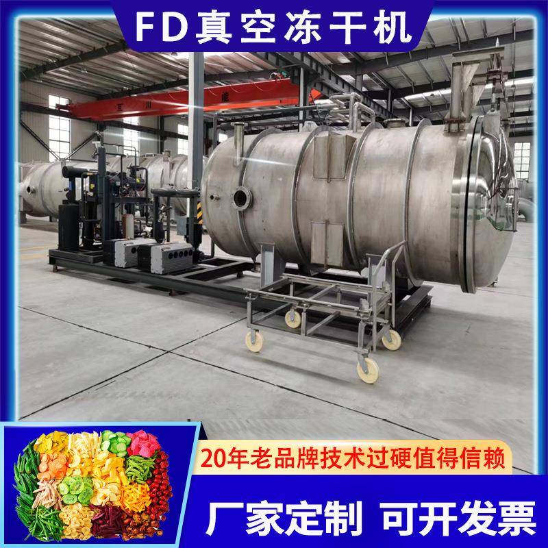 冻干高蛋白宠物真空冷冻干燥机 主食生骨肉冻干机 水果冻干设备厂
