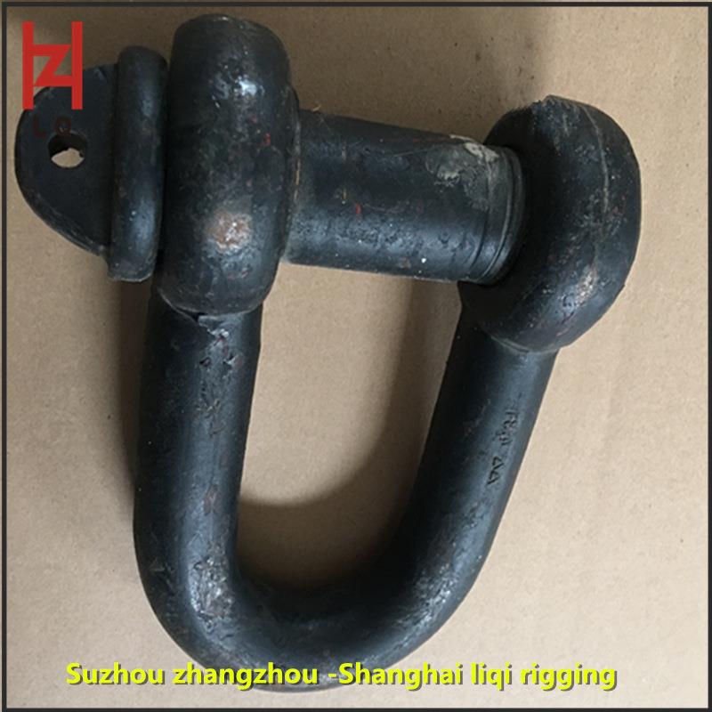 现货供应10.7T国标起重卸扣 D型卸扣 U型卸扣 起重卡扣 厂家直供