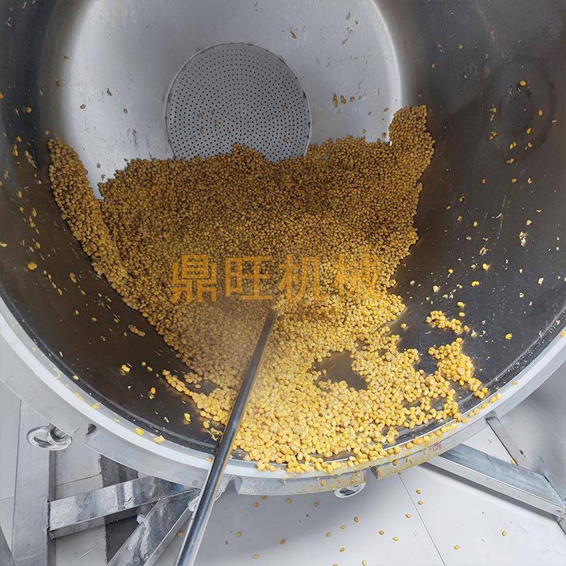 全自动大型高压蒸煮锅 360度黄豆纳豆蒸豆机 咸盐豆酱豆蒸豆设备
