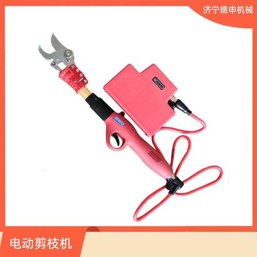 山区果园修枝剪轻便好携带锂电池背负式剪枝机加长杆高枝剪