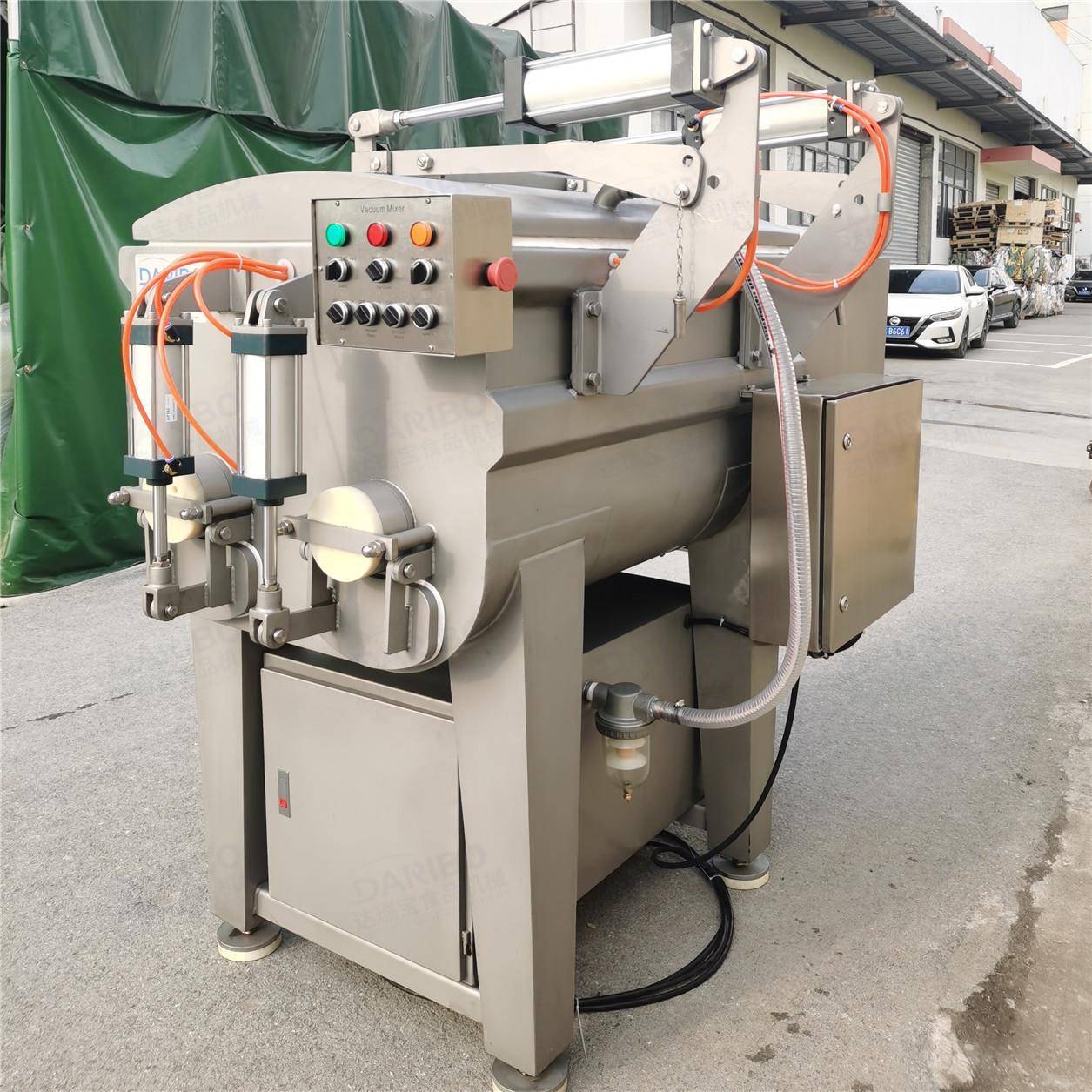 l干蒸水饺馄饨包子馅搅拌机 双绞笼拌馅肉机 猪牛羊肉糜混合设备