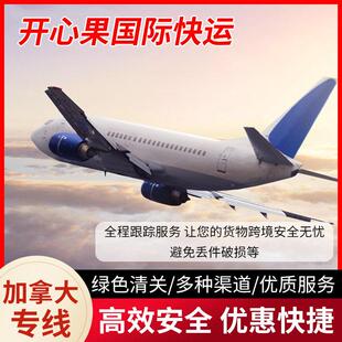 加拿大物流专线国际快递集运邮寄国际快递到加拿大空运海运物流
