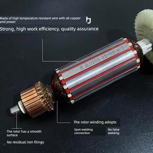 原装凌威磊有力0202角磨机转子定子100磨机电机线圈配件