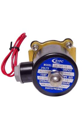 SYPC气动元件 2W160-15 220V电磁阀铜体 二通阀水阀4分牙