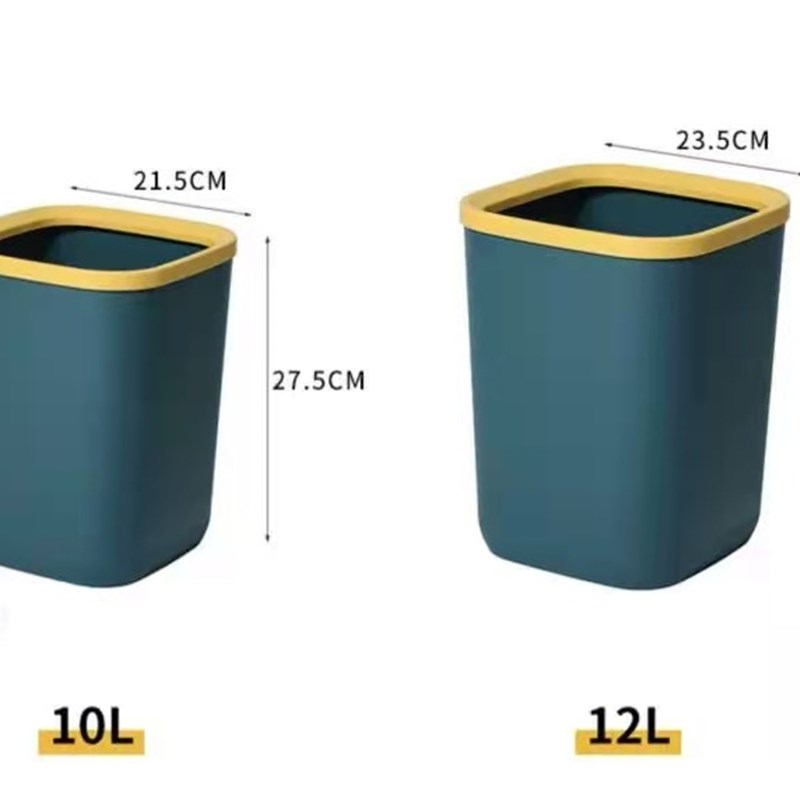 大号压圈垃圾桶厕所简约厨房客厅家用办公加厚塑料北欧卫生桶
