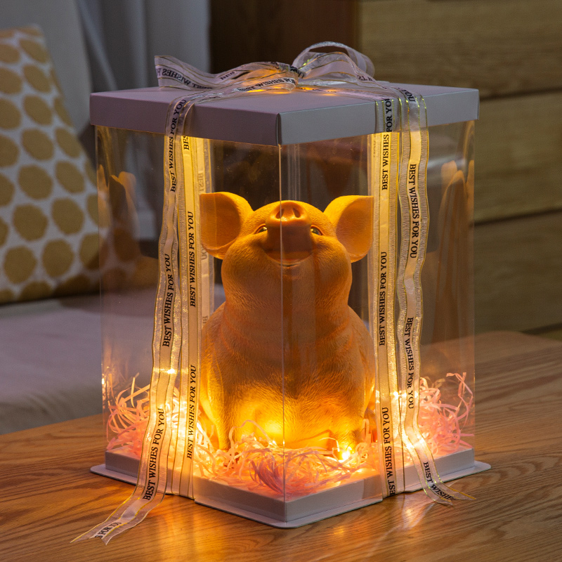 储钱罐 儿童存钱十二生肖小猪创意储蓄可爱只进不出个性摆设成人