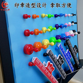 新款 磁力乐谱夹强磁图钉彩色印章磁铁白板磁珠吸铁石铁板谱架推荐