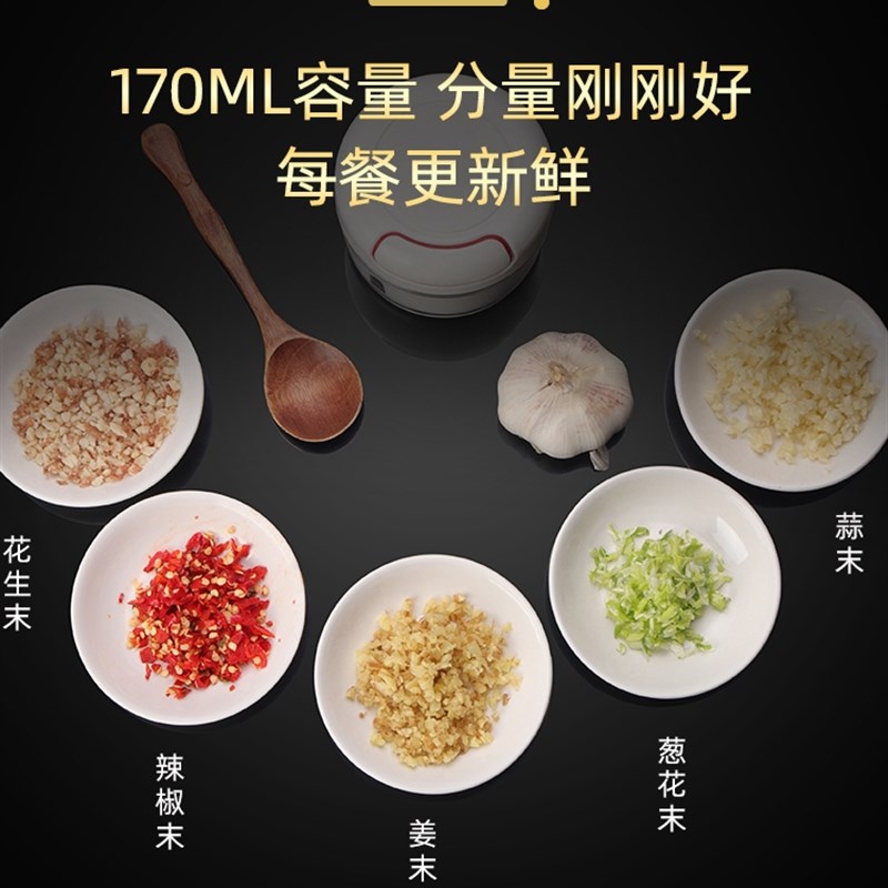 迷你压蒜捣蒜泥神器手动蒜泥器姜末蒜末粉碎器家用小型搅蒜搅碎机