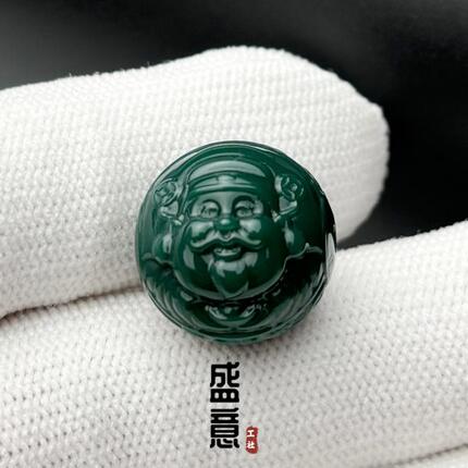雪巴琉璃弥勒佛头财神隔珠单珠顶珠腰珠星月金刚菩提猴头配饰配珠
