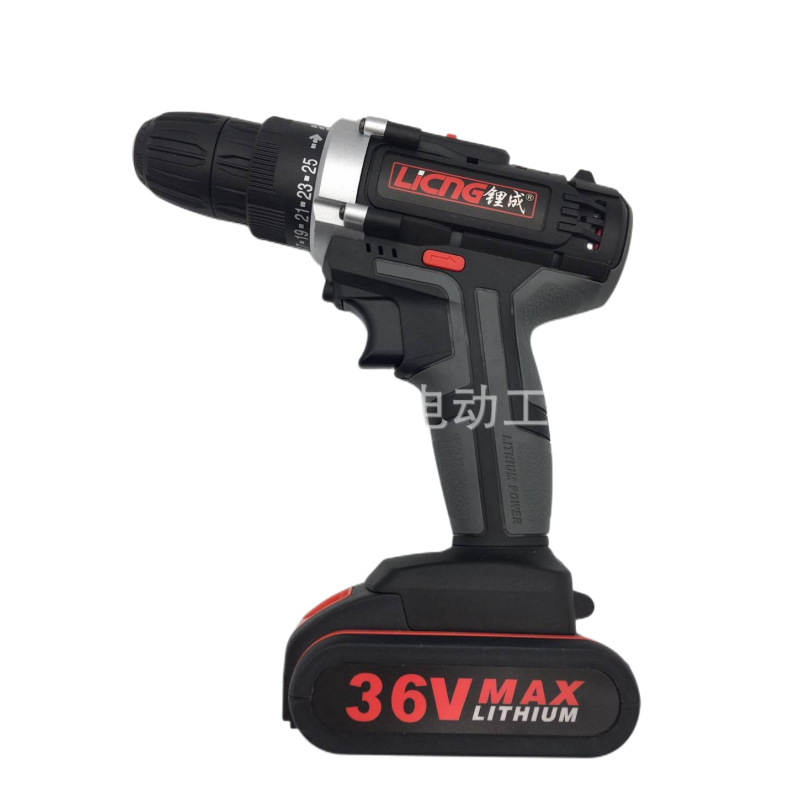 TianC36V充电钻锂电电起子电动螺丝刀电批家用手电钻工具箱批发