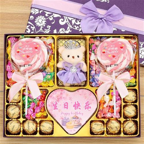 Dove/德芙巧克力礼盒装送孩子女生女朋友生日礼物棉花糖礼盒实用