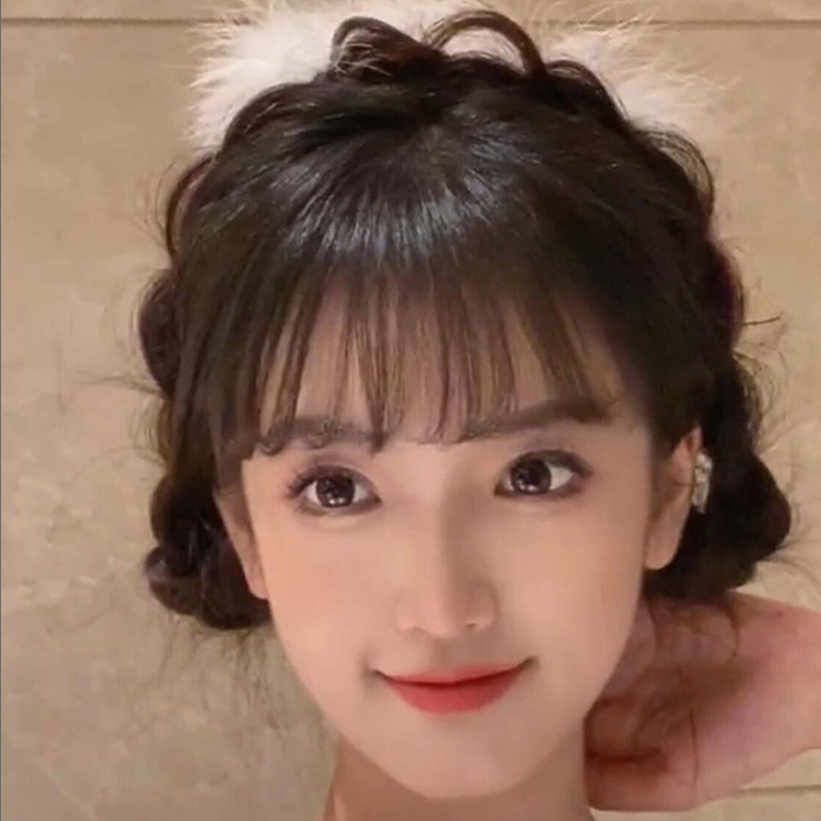 鱼骨辫假发增高颅顶发箍麻花辫子头箍网红编发带防滑盘发神器头饰