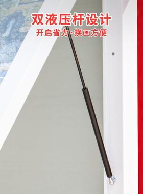 校布园公示户外识牌落地式标文化橱医窗铁艺雕塑院宣传（办信息公