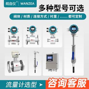 污水纸泥浆浆液体流电VON 分体流式 智能磁量计高精度管道式 插入式