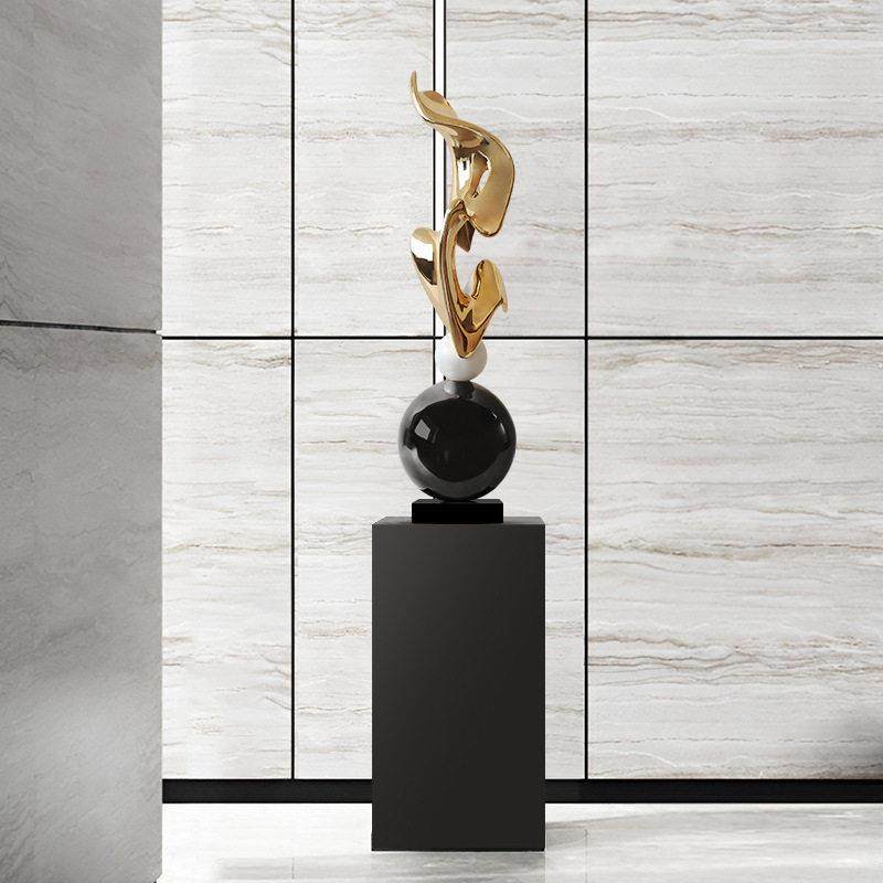 可定制轻奢几何抽象墅艺术雕塑摆样件售处楼板间PMB别酒店落地装,家居饰品,落地摆件,淘宝优惠券,粉丝福利购,淘宝优惠卷