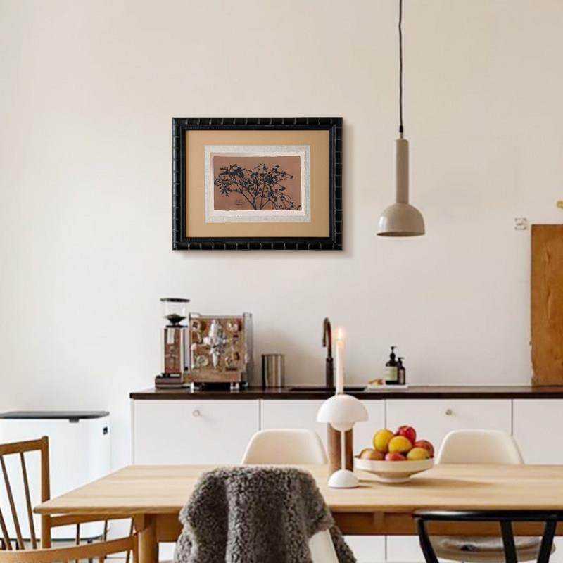 树影Maoru古董风格客厅沙发m背组合画壁OKY龛术装饰画景低柜侘寂,家居饰品,现代装饰画,淘宝优惠券,粉丝福利购,淘宝优惠卷