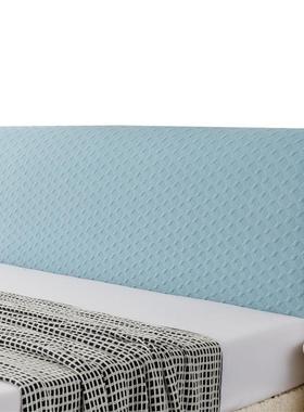 冰丝新款床头罩夏季通全包套软包靠垫木床4841用床靠背罩头套布床