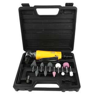 台湾皇打风气动磨机小型抛光砂机刻磨直汽磨光轮补胎胎工KING WIN