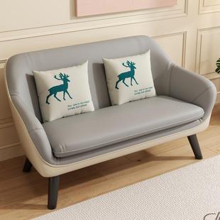 办公沙发茶几组双合务接组待室会客合小商型心理咨询办公室人简约