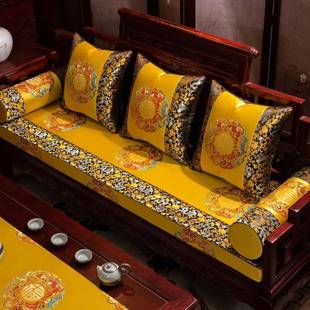 式沙发垫实木沙发垫子套中俱座子垫新中家式罗汉床垫红木沙DWFSFD