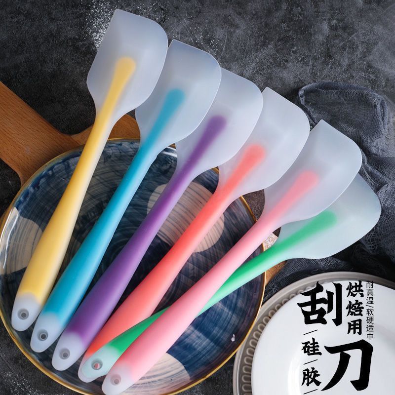 硅胶刮刀一体式刮板铲子专用蛋糕奶油搅拌刀耐高温食品级烘焙工具