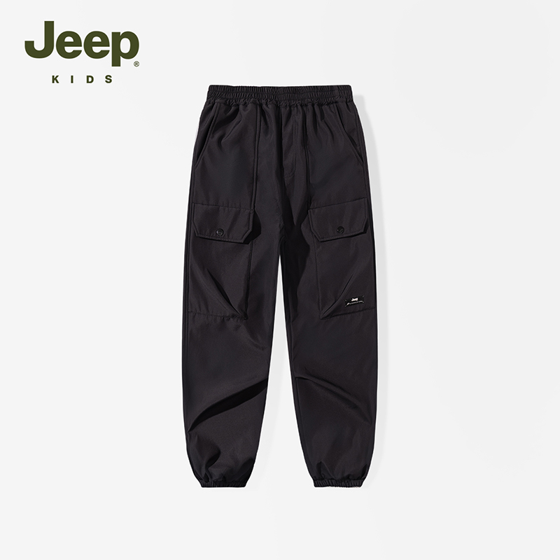 JEEP男童2025新款工装束脚裤