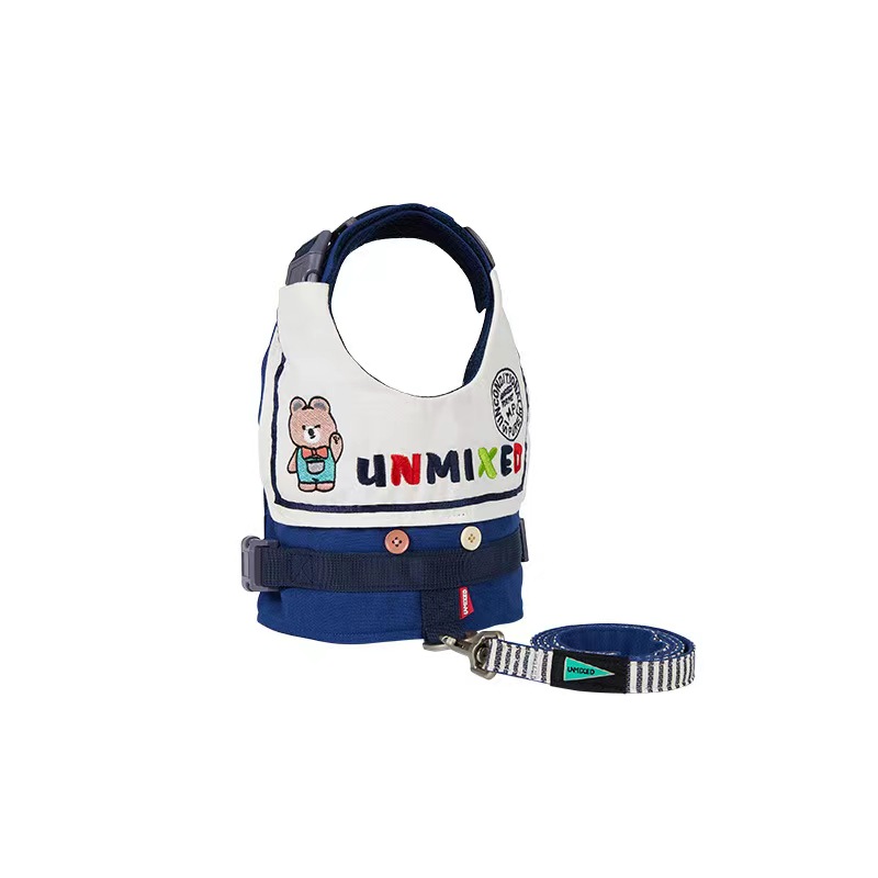 UNMIXED狗狗胸背韩系可爱小型犬透气可牵引背心式宠物用品