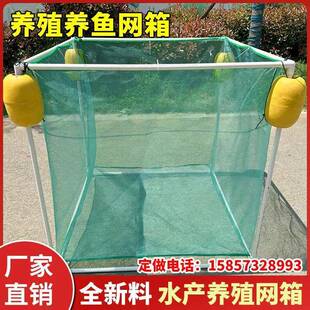 网箱鱼箱WTG加厚存养鱼隔离暂养箱渔场养殖育苗回多鱼带功能框架