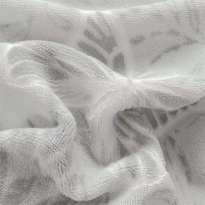 定做Aa类雕毛花奶绒珊瑚绒罩被套FXH248加厚绒大被229x230x24牛0x