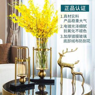 创意跳舞兰彷真花花干假 燥花束高品质客厅BJK549A瓶餐桌干花装饰