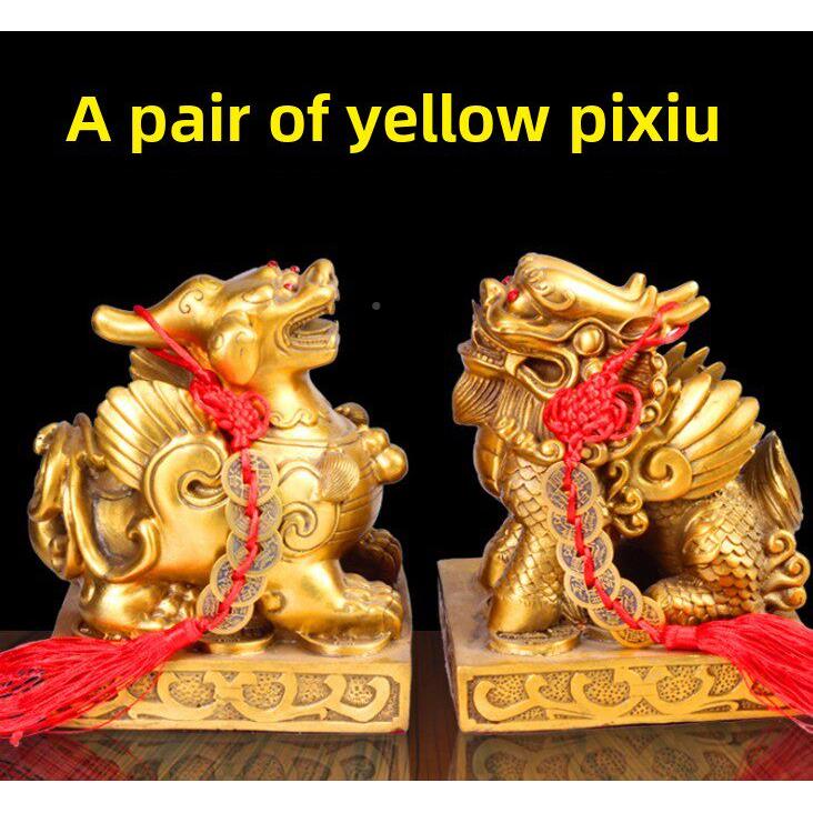 铜貔貅摆一对IEI客厅卧室纯铺办公室桌装饰貔貅开店业礼品件包邮