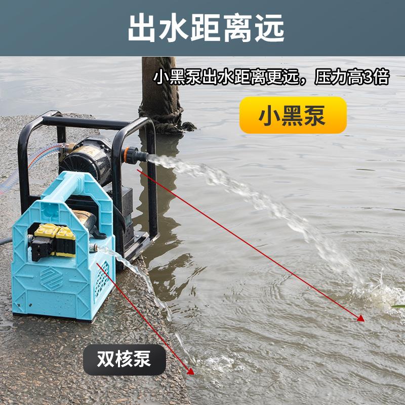 浇菜神用浇水机电式抽器水泵抽水机农06灌溉充浇地菜地农村淋菜户