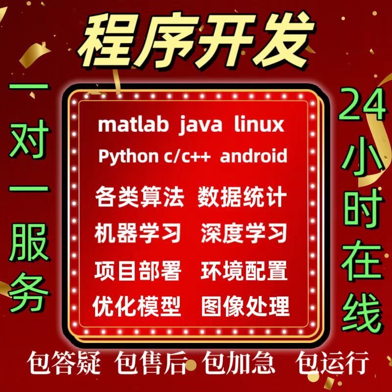 计算机Java留学生代码编写python代编程c++设计c#开发c语言接单vb