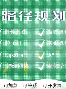 matlab代遗传算法路径规划Python粒子群蚁群算法代做选址路径优化