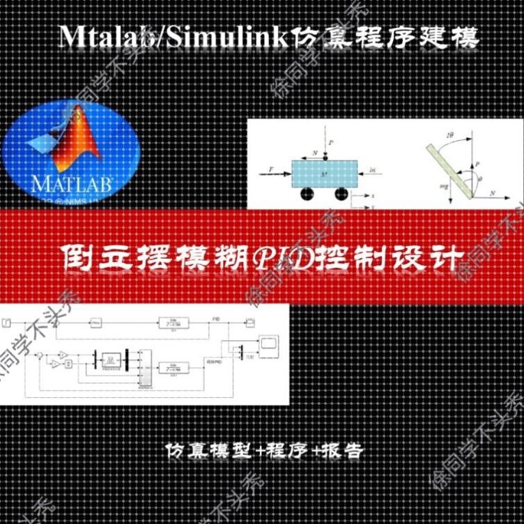 matlab程序模糊控制神经网络优化算法分数阶pid自抗扰温度倒立摆