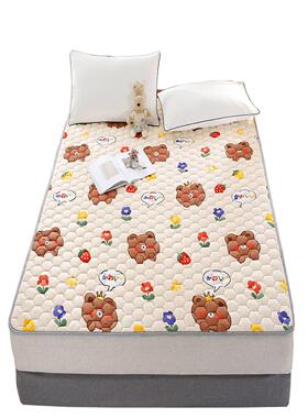 地铺隔寒防潮睡垫打地垫防榻滑床可褥单人折叠家用YNK薄款榻米专